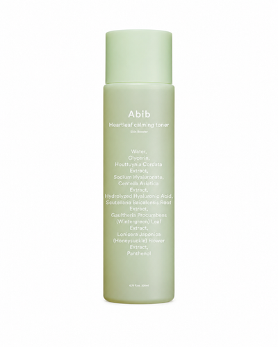 Abib Heartleaf Calming Toner Skin Booster – Lotion apaisante 200 ml