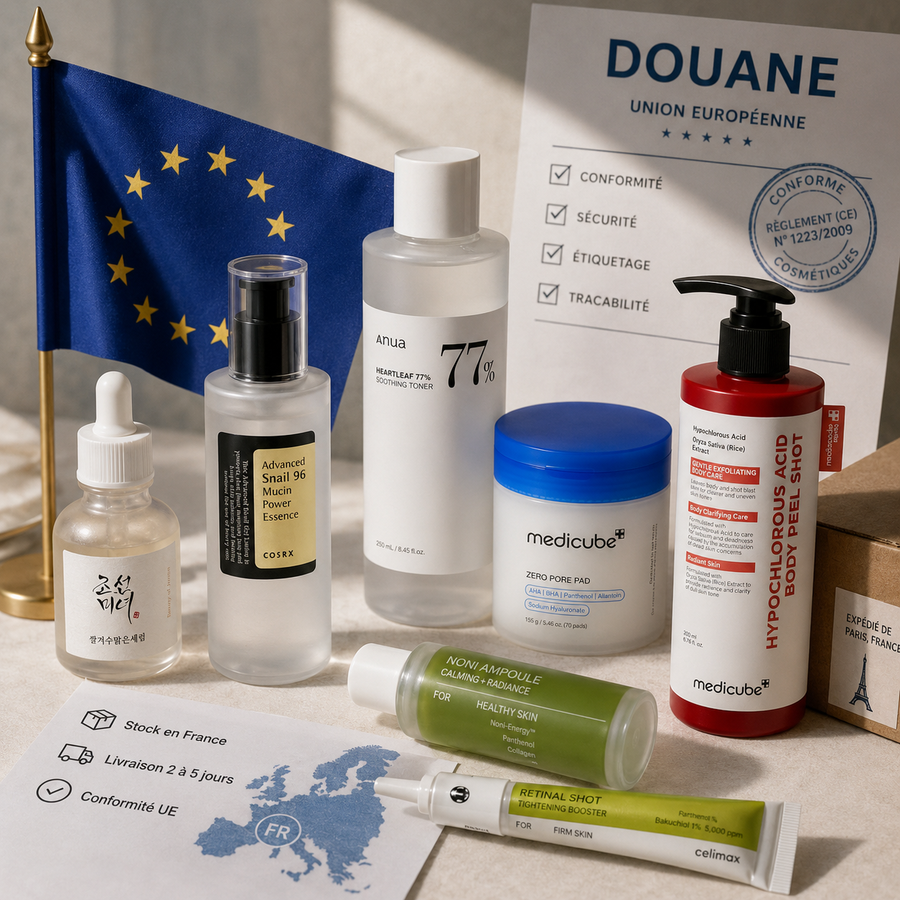 Cosmétique coréen : où acheter en France sans passer par l'import ?