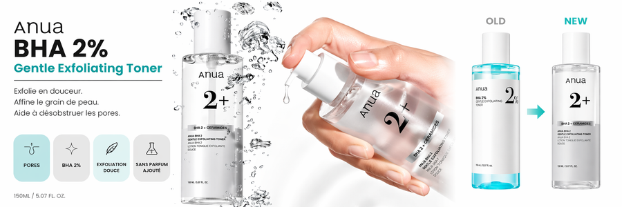 Une exfoliation fluide, fraîche et sans effet lourd