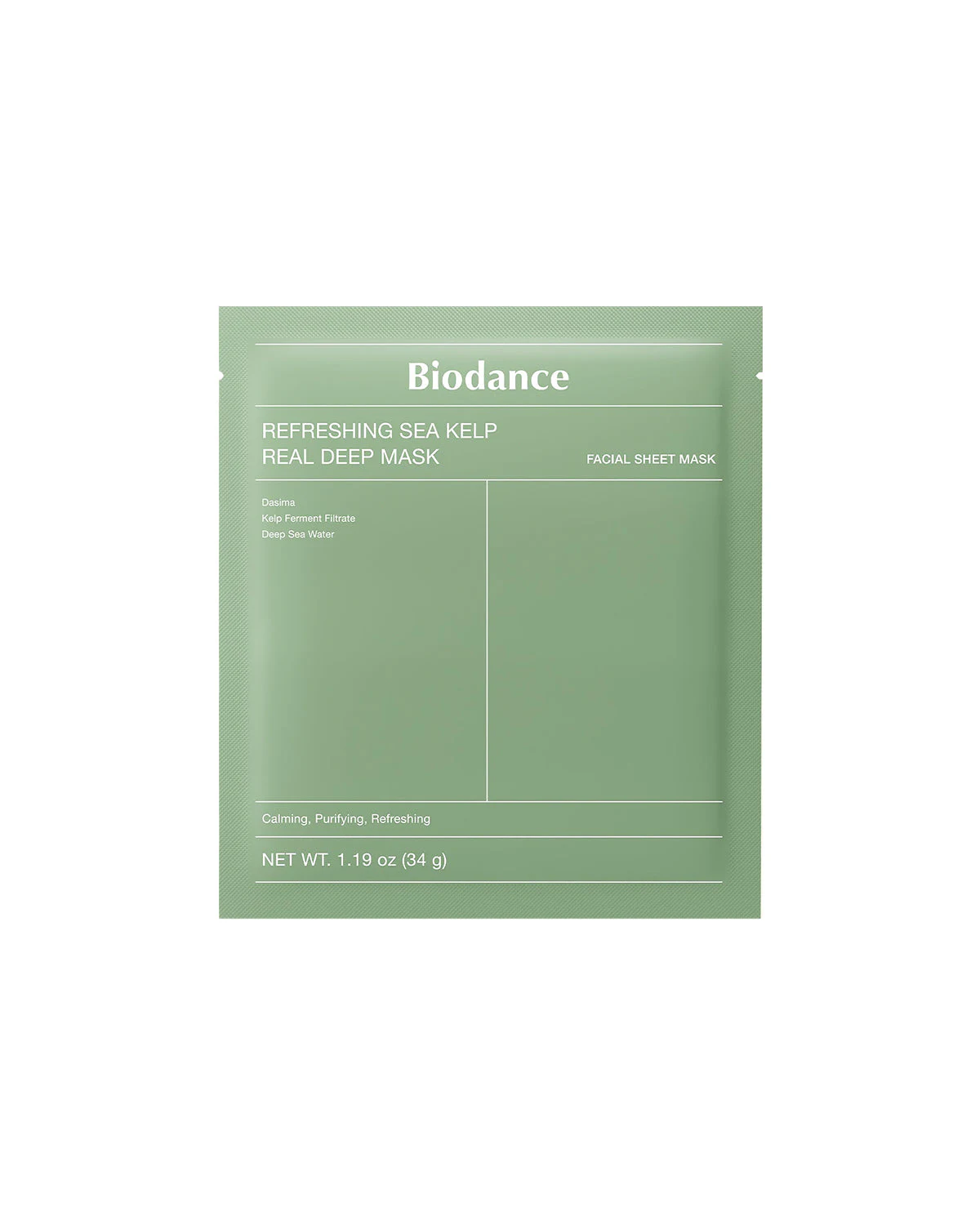 Biodance Refreshing Sea Kelp Real Deep Mask