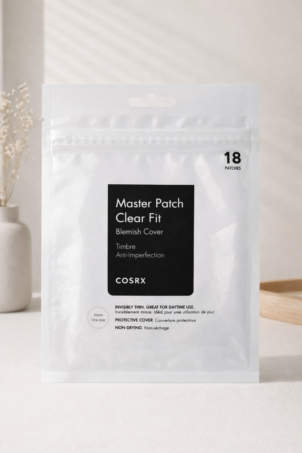 COSRX – Master Patch Clear Fit (Patchs anti-imperfections invisibles)