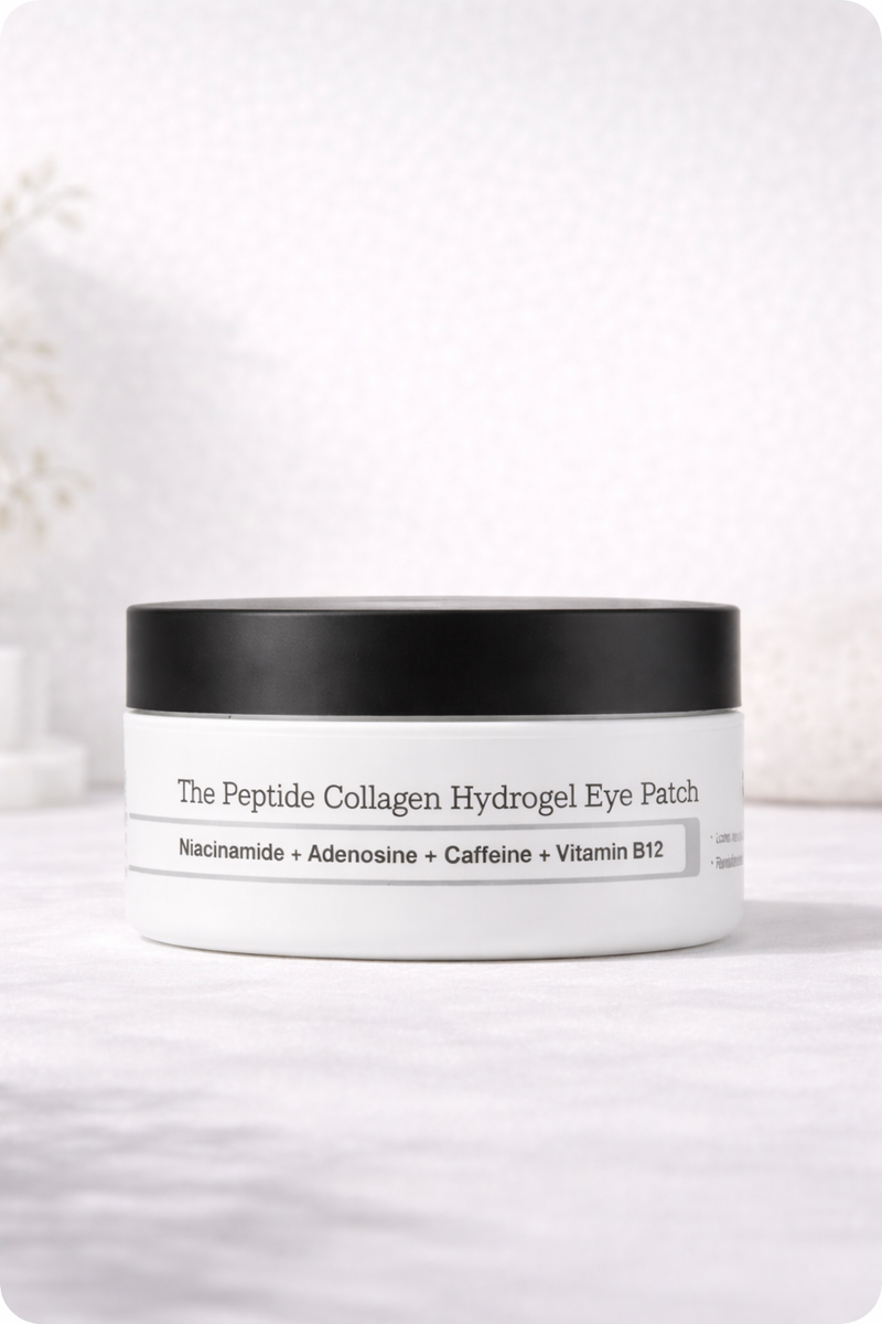 COSRX – The Peptide Collagen Hydrogel Eye Patch (Patch yeux anti-âge & hydratation) – 60 pcs