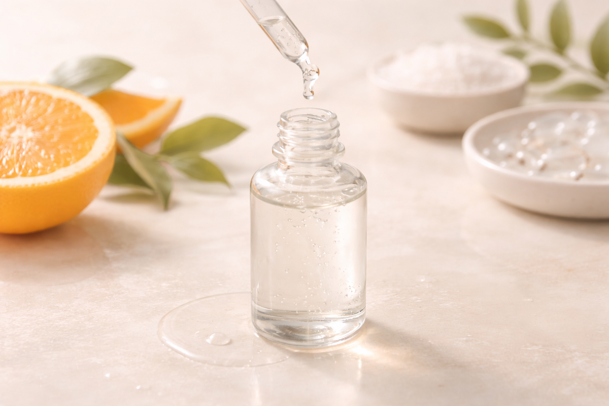 Éclat et texture : routine glass skin avec sérum lumineux