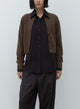 Low Classic - Cardigan court en laine - Marron