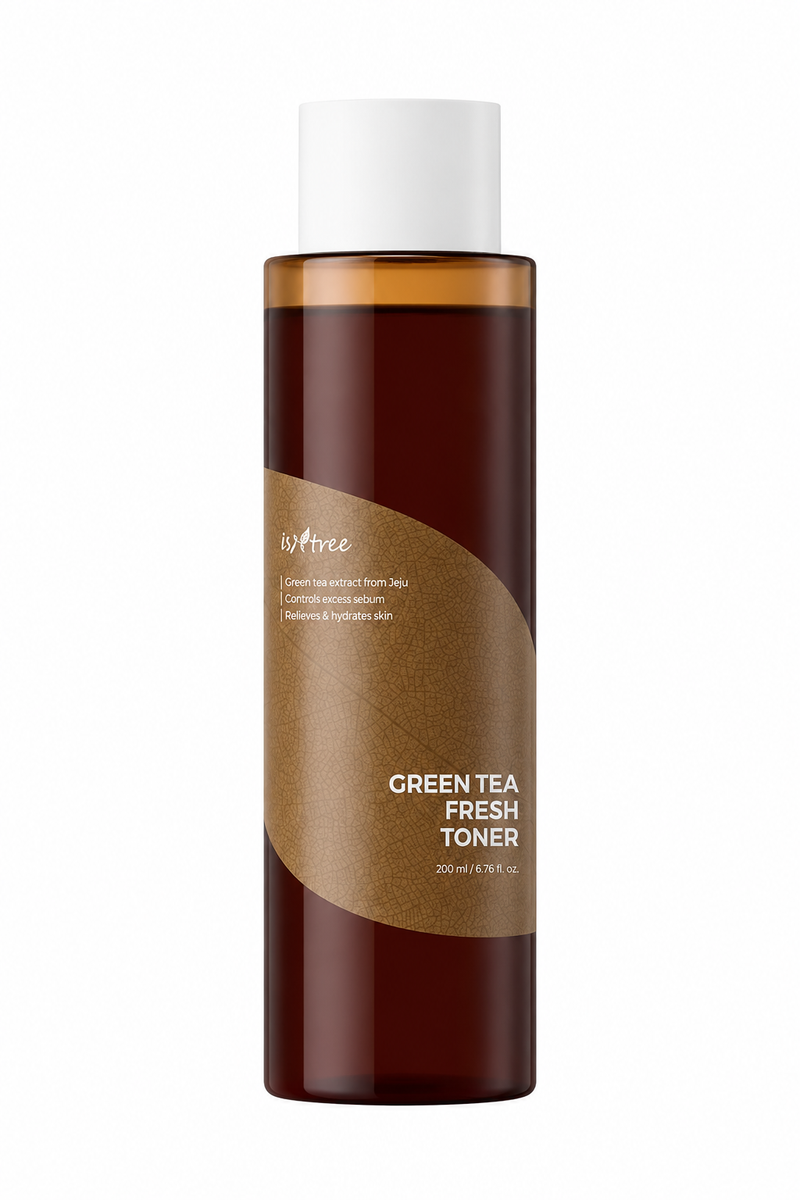 Isntree Green Tea Fresh Toner – Lotion thé vert sébum & pores 200 ml