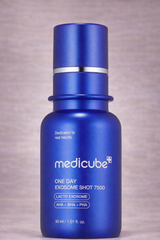 MEDICUBE – ONE DAY EXOSOME SHOT PORE AMPOULE 7500  Revitalizing Serum with Microneedles – 30 ml