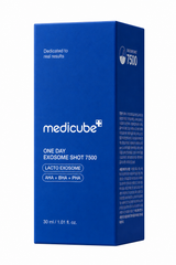 MEDICUBE One Day Exosome Shot Pore Ampoule 7500 – Sérum pores & texture 30 ml