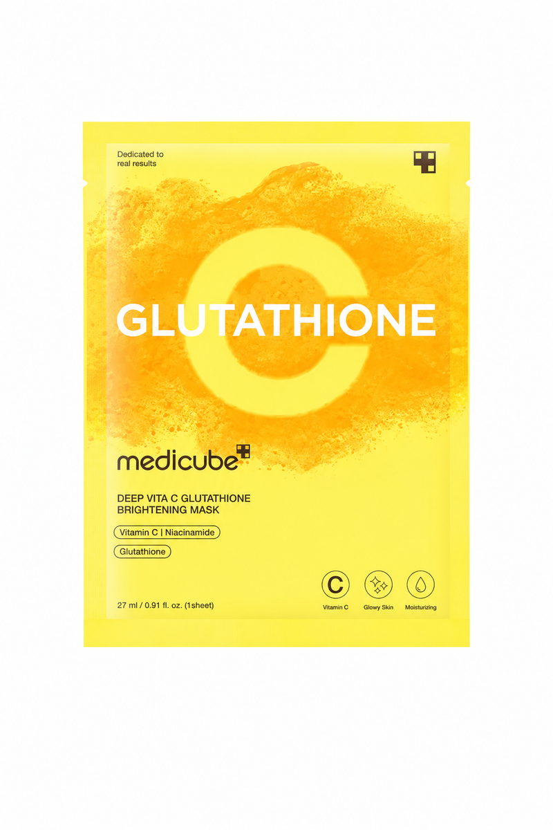 Medicube Deep Vita C Glutathione Mask – Masque éclat vitamine C 27 ml