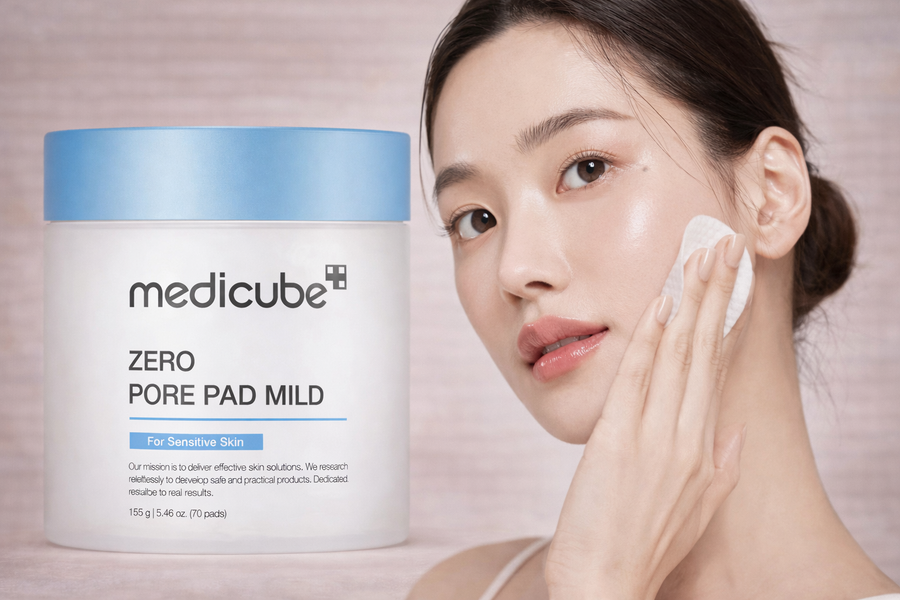 Pads exfoliants doux