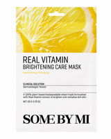 Some By Mi Real Vitamin Brightening Care Mask – Masque tissu éclat vitamine C 20 g