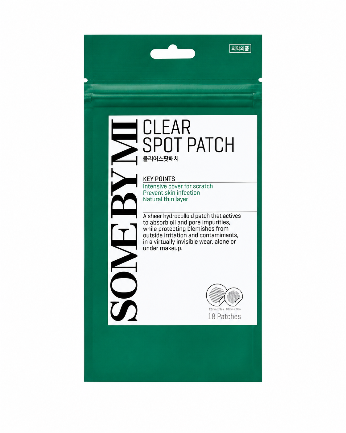 Some By Mi 30 Days Miracle Clear Spot Patch – Patchs anti-boutons 18 pcs