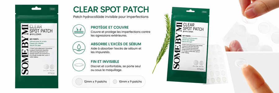 Un patch discret qui reste bien en place