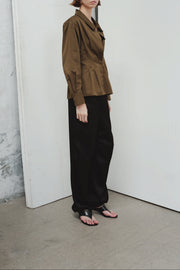 The Loom Atelier – Chemise Tucked Line khaki