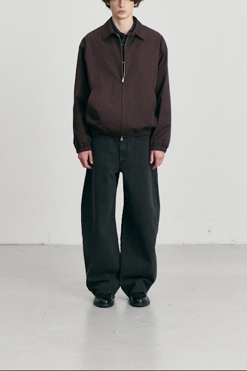 Dunst - Veste blouson à col unisexe marron