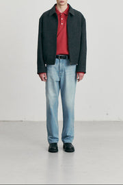 Dunst - Blouson à col laine charcoal grey