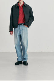Dunst - Blouson à col laine charcoal grey