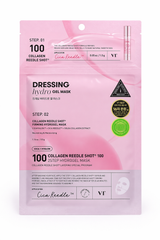 VT Cosmetics Collagen Reedle Shot 100 2Step Mask – Masque hydrogel collagène 34.5 g