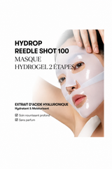 VT Cosmetics Hydrop Reedle Shot 100hL 2Step Hydrogel Mask – Masque hydrogel hydratant Cica Reedle™ 34,5 g